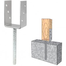 Βάση Ξύλου για Πέργκολα 80x60x130mm LB-01